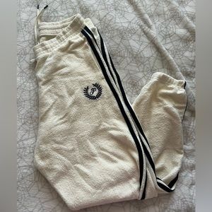 brand VS Pink) cream sweats